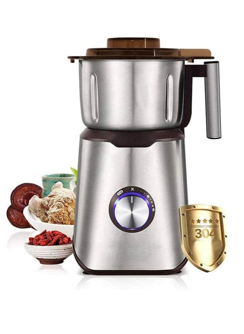 Heavy Duty Coffee Grinder Blender - Stainless Steel 3-in-1 Grinder for Coffee Beans, Spices, and Fruit Juice with Powerful Motor, Multi-Function Design, Durable & Easy to Clean