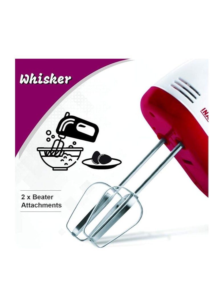 Inalsa Hand Mixer Easy Mix-200W with 7 Speed Control & Detachable Stainless-Steel