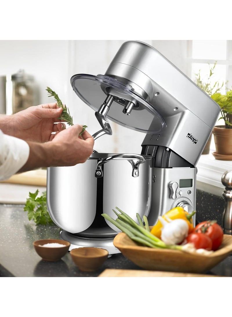 DSP Stand Mixer, 1500W, 10L Stainless Steel Bowl-KM3032