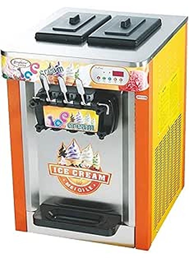 GRACE ice cream machine soft ice cream machine table top 2 flavor & 1 Mix