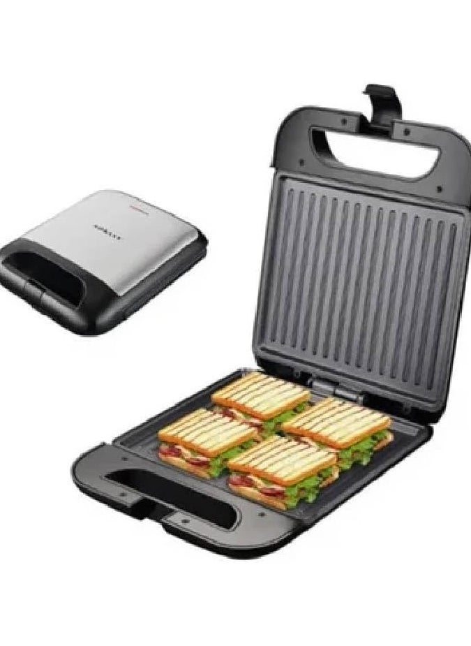 Sokany Grill Maker, 1200W, Non-Stick Electric Grill & Panini Press, Adjustable Temperature, Easy-to-Clean, Model SK-08053