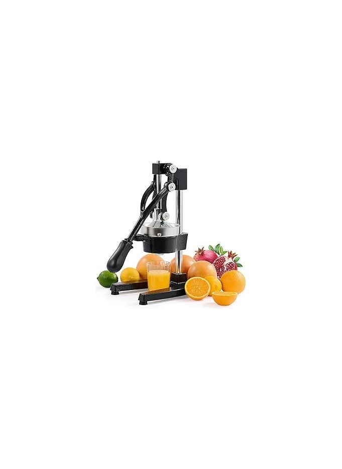 Commercial Grade CitrUS Juicer Hand Press Manual Fruit Juice Squeezer Orange Lemon Pomegranate Black, Assorted, Co-Z 0003