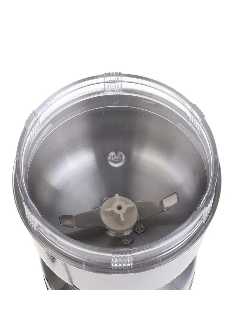 Electric Grinder 4 Blades Transparent Lid Small Electric Coffee Bean Mill For Herbs Grains Coffee Bean Mill