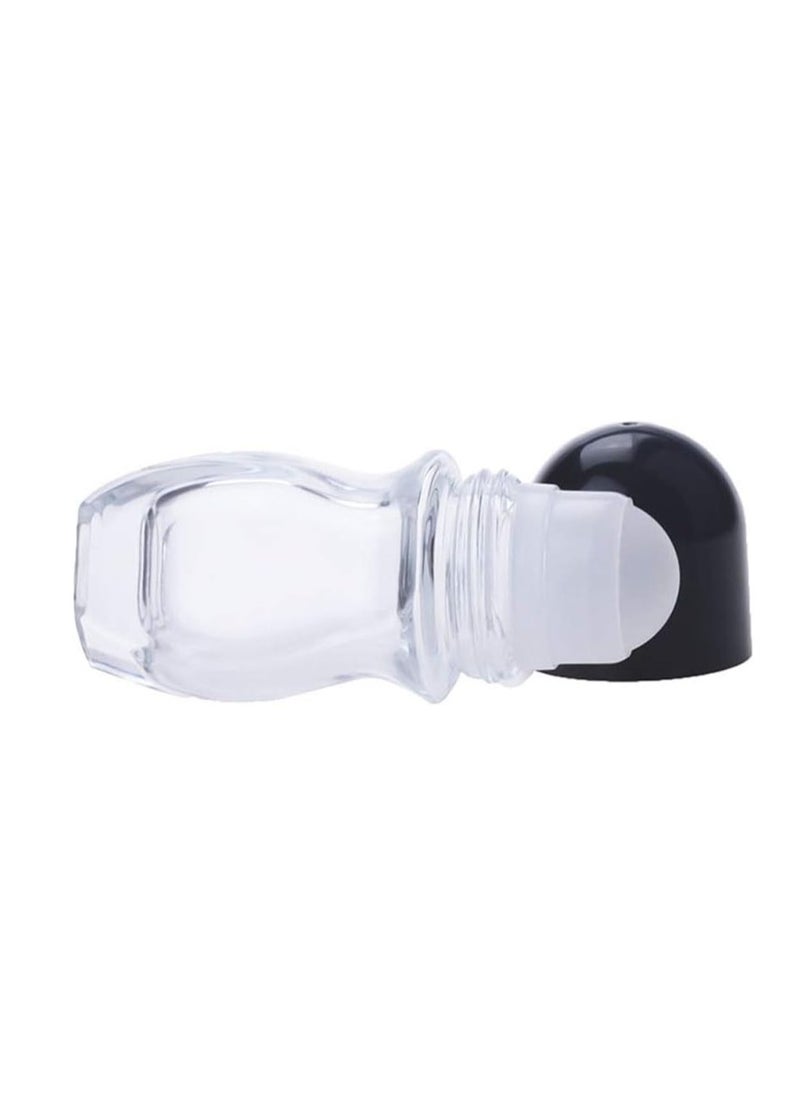 Wresty Roll On Glass Bottles For Essential Oils,2 Pcs Deodorant Bottles Perfume Roller Bottles Empty Deodorant Containers Roller Ball Bottles For Fragrance Cosmetics (50ml/1.69Oz)
