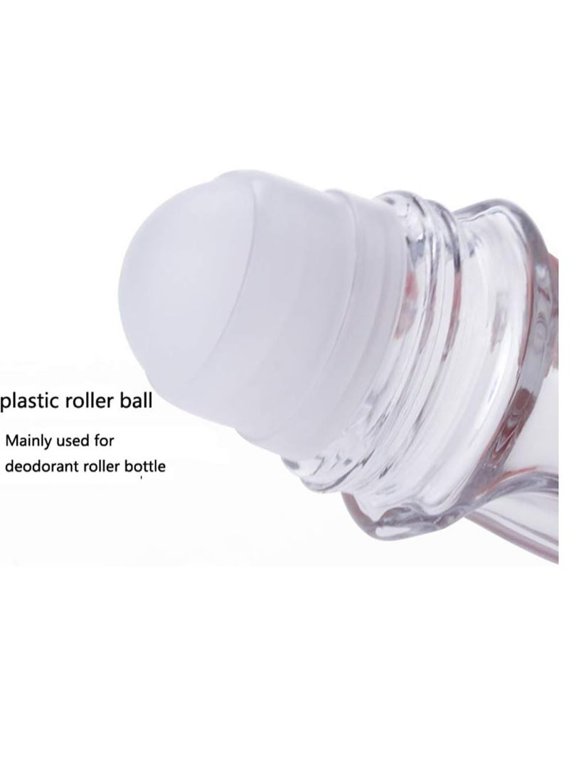 Wresty Roll On Glass Bottles For Essential Oils,2 Pcs Deodorant Bottles Perfume Roller Bottles Empty Deodorant Containers Roller Ball Bottles For Fragrance Cosmetics (50ml/1.69Oz)