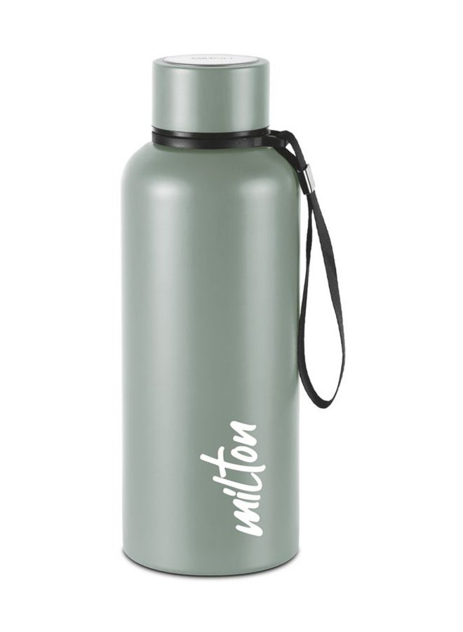 750ml Vacuum Insulated Water Bottle, Keeps Drinks Hot and Cold for 24 Hours, 18/8 Stainless Steel, Double-Walled Thermos Flask with Inner Copper Coating for Gym, Office - Aura Grey