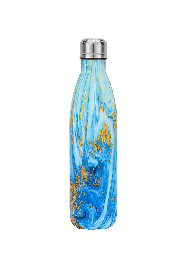 Royalford 1000 ML Stainless Steel Vacuum Water Bottle- RF12027| High-Quality Construction Preserves the Flavor and Freshness, Unbreakable| Portable, Leak-Resistant and Light-Weight Multicolor 1000ml