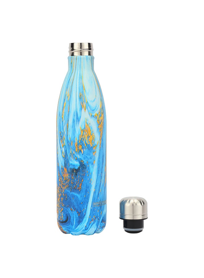 Royalford 1000 ML Stainless Steel Vacuum Water Bottle- RF12027| High-Quality Construction Preserves the Flavor and Freshness, Unbreakable| Portable, Leak-Resistant and Light-Weight Multicolor 1000ml