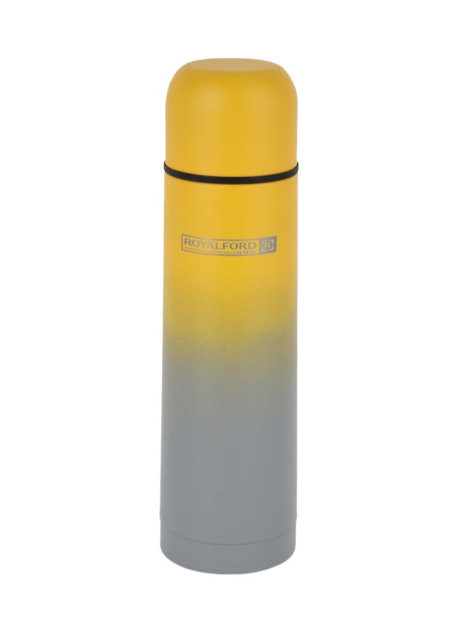 Royalford 1000 ml Stainless Steel Vacuum Bottle- RF12392/ Preserves the Flavor and Freshness, Unbreakable/ Portable, Leak-Resistant and Light-Weight Multicolor 1000ml