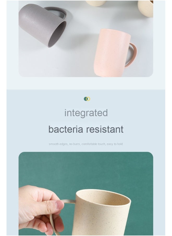 Wheatgrass Cup, Non-Breakable, Reusable, Biodegradable Bathroom Toothbrush Holder