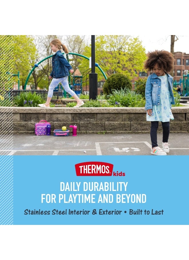 THERMOS FUNTAINER Stainless Steel Kids Blue Bottle 355ML