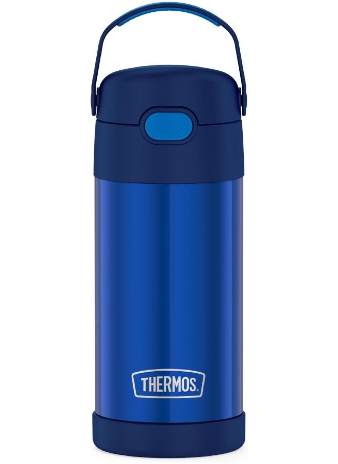 THERMOS FUNTAINER Stainless Steel Kids Blue Bottle 355ML