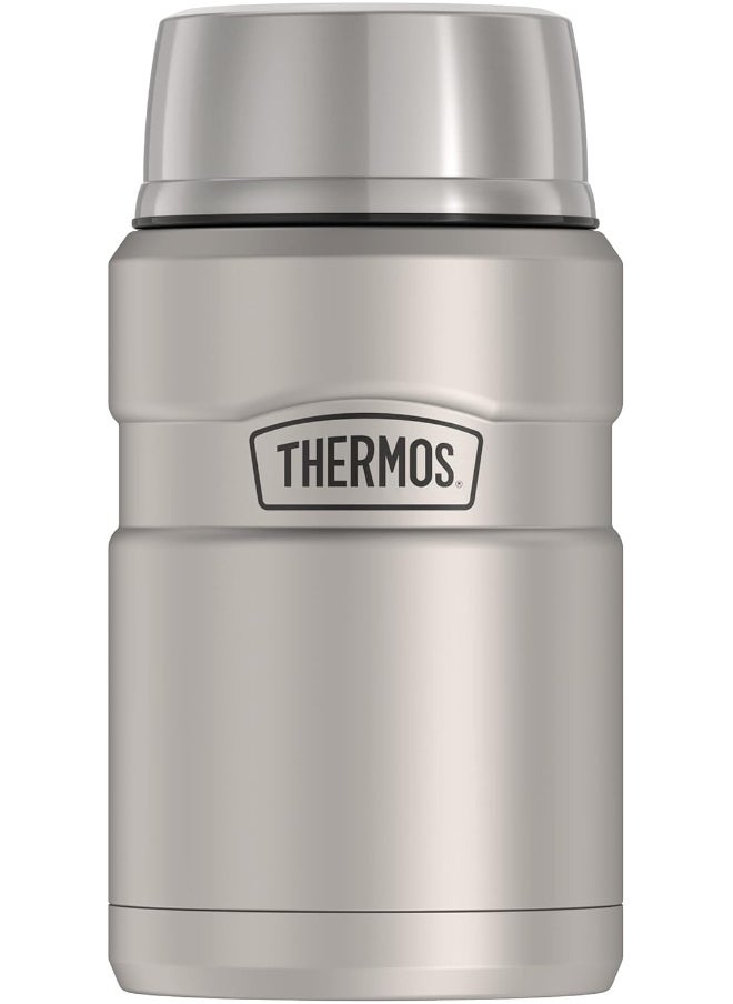 THERMOS STAINLESS STEEL VACUUM INSULATED STEEL JAR 710 ML, SK3020MS, INSULATED FOOD JAR, LUNCH BOX, STORAGE CONTAINER, THERMAL FLASK FOR TRAVEL