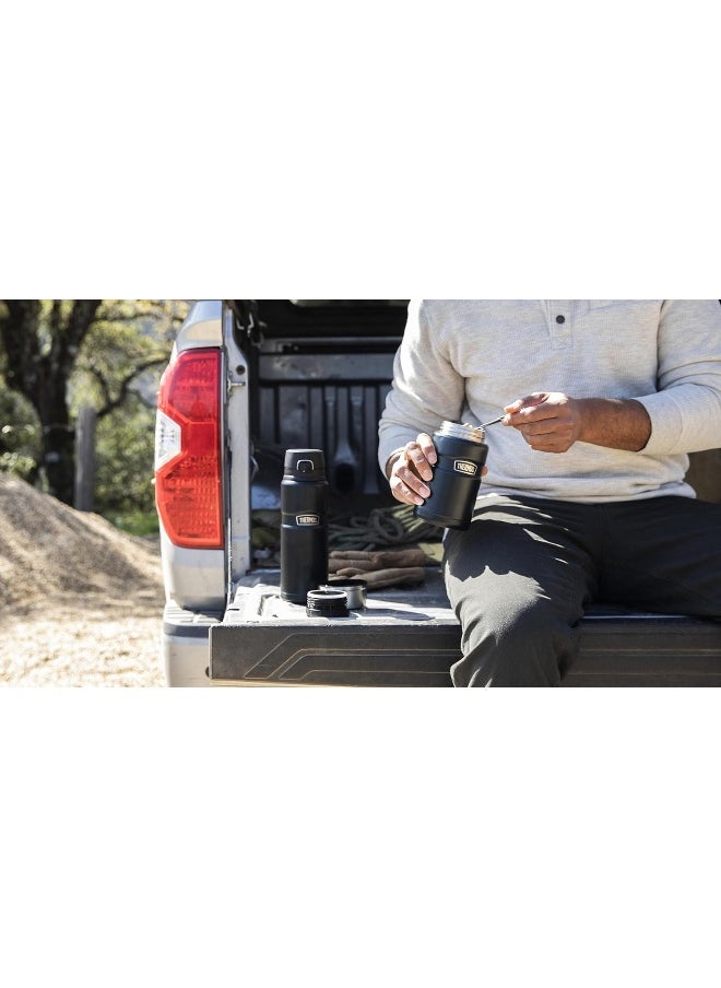 THERMOS STAINLESS STEEL VACUUM INSULATED STEEL JAR 710 ML, SK3020MS, INSULATED FOOD JAR, LUNCH BOX, STORAGE CONTAINER, THERMAL FLASK FOR TRAVEL