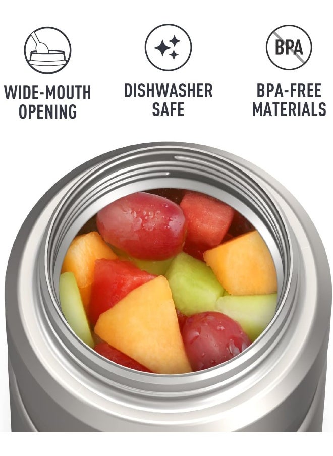 THERMOS STAINLESS STEEL VACUUM INSULATED STEEL JAR 710 ML, SK3020MS, INSULATED FOOD JAR, LUNCH BOX, STORAGE CONTAINER, THERMAL FLASK FOR TRAVEL