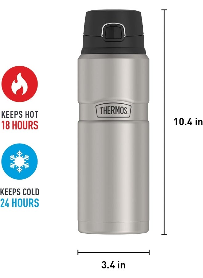 THERMOS STAINLESS STEEL VACUUM INSULATED STEEL BOTTLE 710 ML, SK4000MS, BOTTLE, VACUUM FLASK, THERMAL BOTTLE