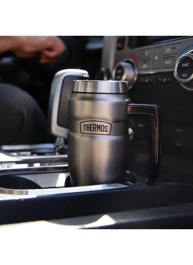 Thermos Stainless Steel Vacuum Insulated Steel Mug 470 ml, SK1000MS, Travel Mug, Thermos Mug, Insulated Tumbler