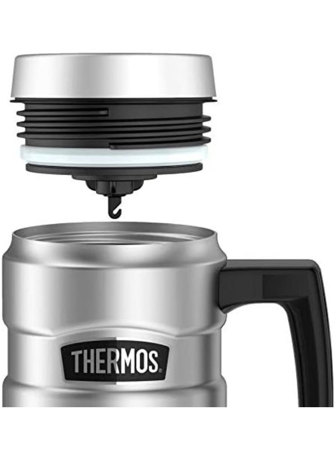Thermos Stainless Steel Vacuum Insulated Steel Mug 470 ml, SK1000MS, Travel Mug, Thermos Mug, Insulated Tumbler