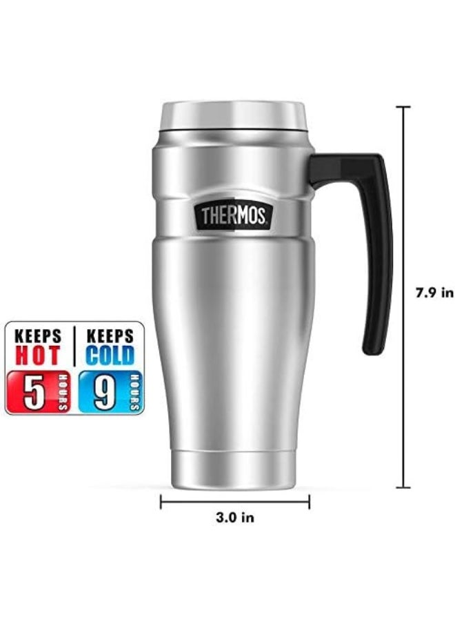 Thermos Stainless Steel Vacuum Insulated Steel Mug 470 ml, SK1000MS, Travel Mug, Thermos Mug, Insulated Tumbler