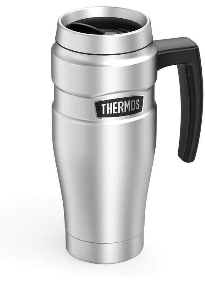 Thermos Stainless Steel Vacuum Insulated Steel Mug 470 ml, SK1000MS, Travel Mug, Thermos Mug, Insulated Tumbler
