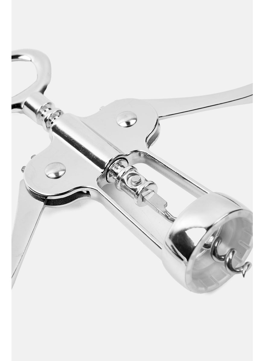 3 Pcs Corkscrew Sets, Silver