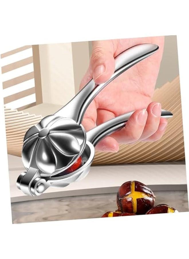 Efficient Chestnut Opener - Quick and Convenient Nut Opening Tool - Multi-Purpose Walnut Cutter and Bottle Opener - Heavy Duty Design for Easy Nut Access.