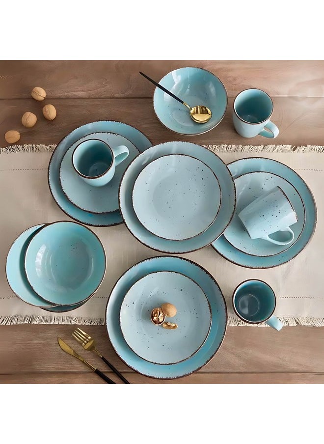 Eleganza 16-Piece Dinner Set 27.3 x 3.5 x 27.3 cm