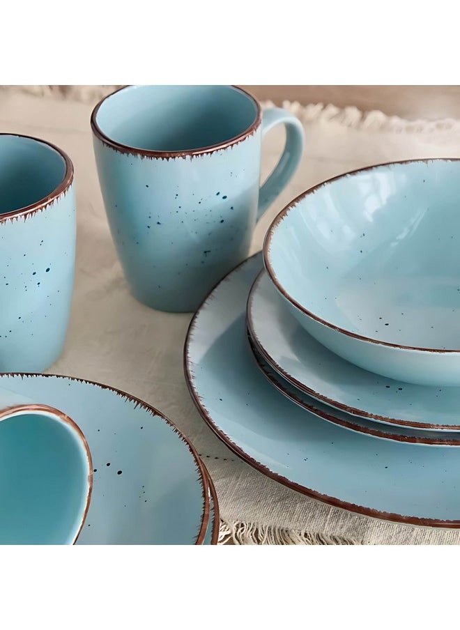 Eleganza 16-Piece Dinner Set 27.3 x 3.5 x 27.3 cm