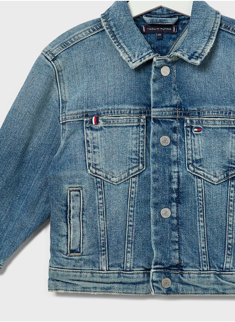 Youth Oversized Bomber Jacket