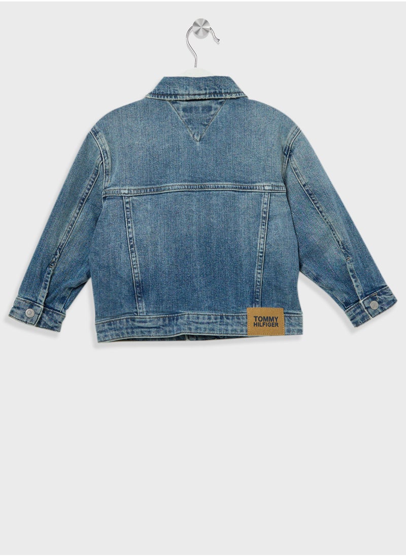 Kids Oversized Bomber Jacket