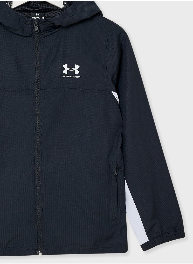 Boys' UA Rival Woven Jacket