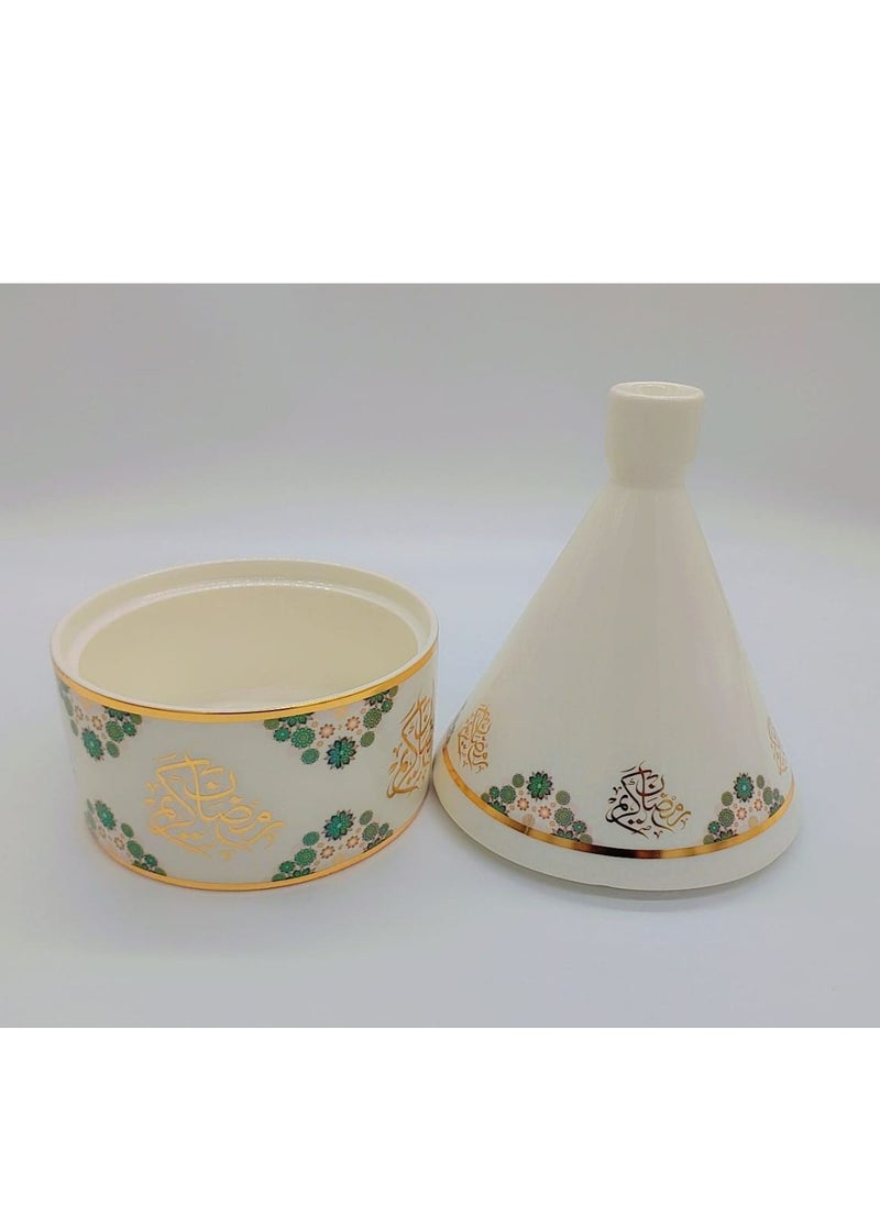Premier date Ceramic Bowl with Cover 500ML - 25cm