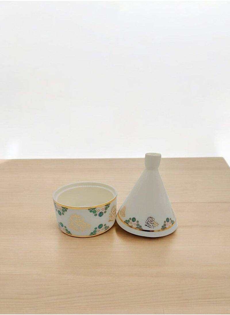 Premier date Ceramic Bowl with Cover 500ML - 25cm