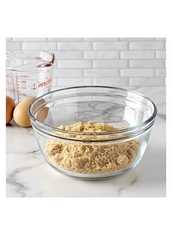 glass mixing bowl, 1.5-quart, clear