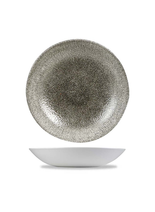 Raku Quartz Black Evolve Coupe Bowl 24.8 Cm 113.6