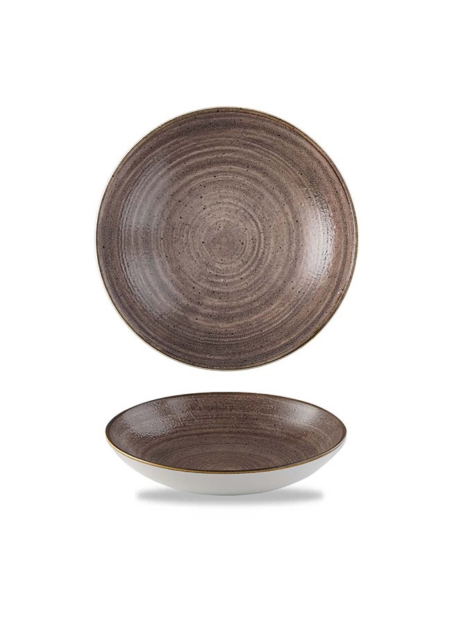 Stonecast Raw Brown  Coupe Bowl 182 Mm Box 12