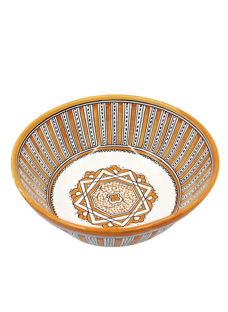 Moroccan Handmade Hand Painted Display Bowl 30 cm