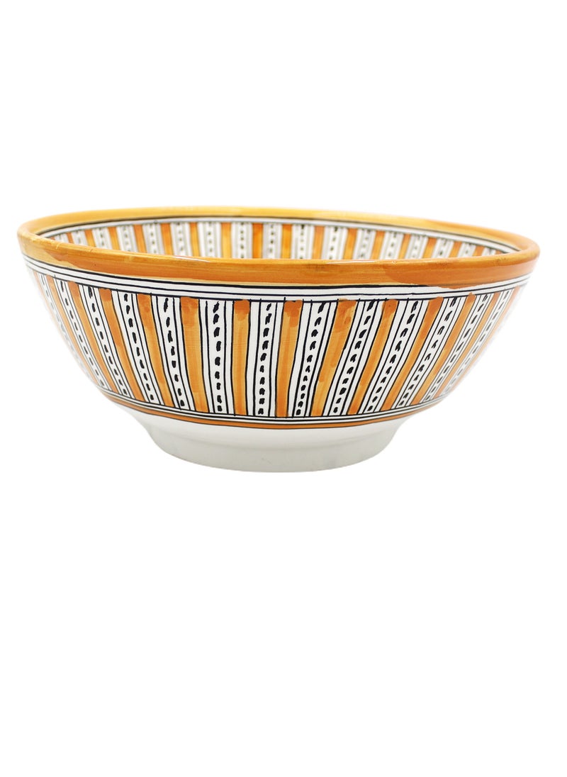 Moroccan Handmade Hand Painted Display Bowl 30 cm
