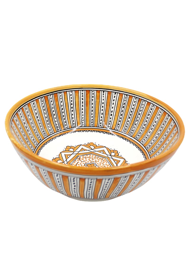 Moroccan Handmade Hand Painted Display Bowl 30 cm