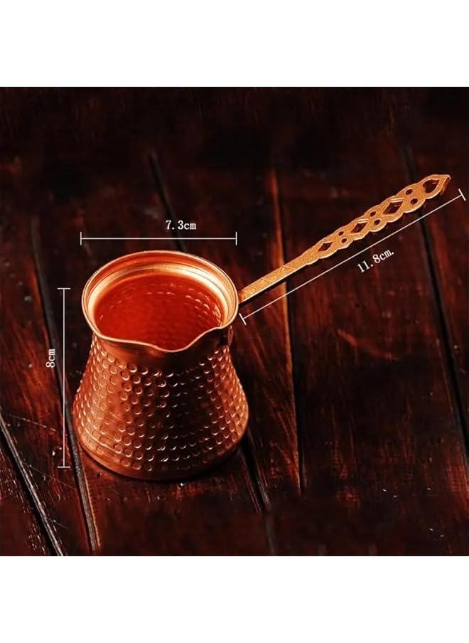 320ml Copper Turkish Coffee Maker - Turkish Coffee Pot for Cezve