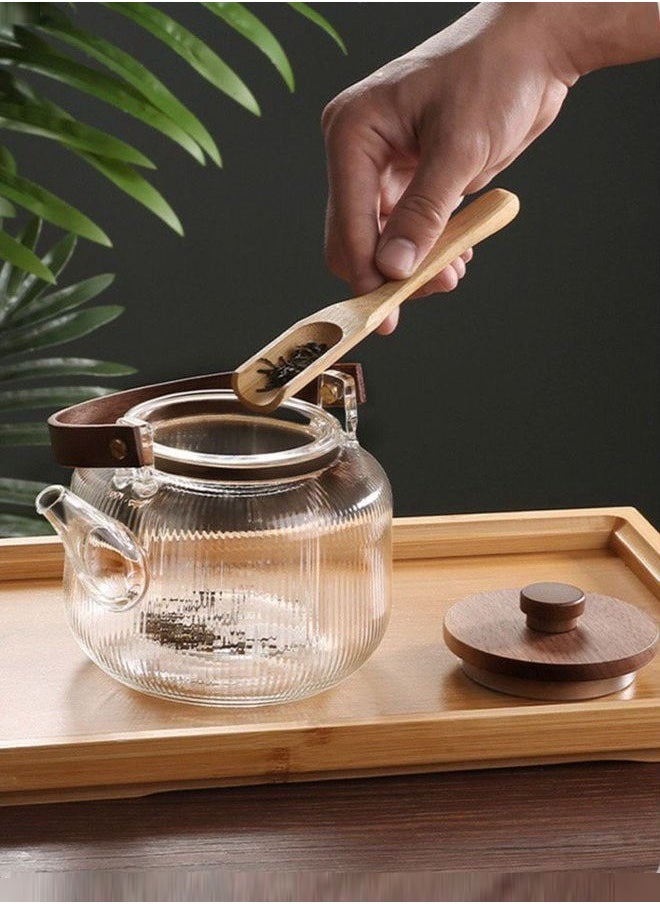 Glass Teapot 800mL with 1 Glass Filter 1 Steam Filter