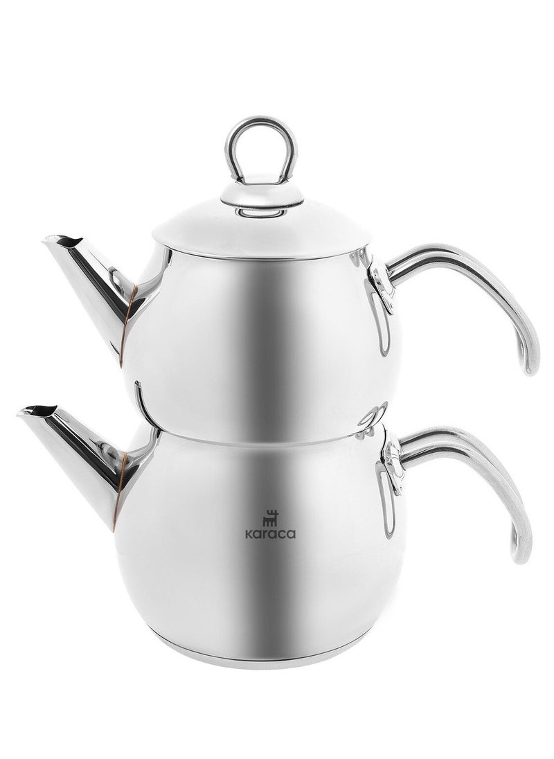 Stainless Steel Turkish Teapot Induction Base