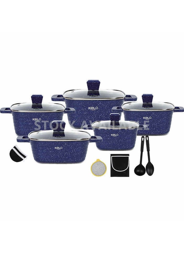 KALA  16pcs square Cookware Set