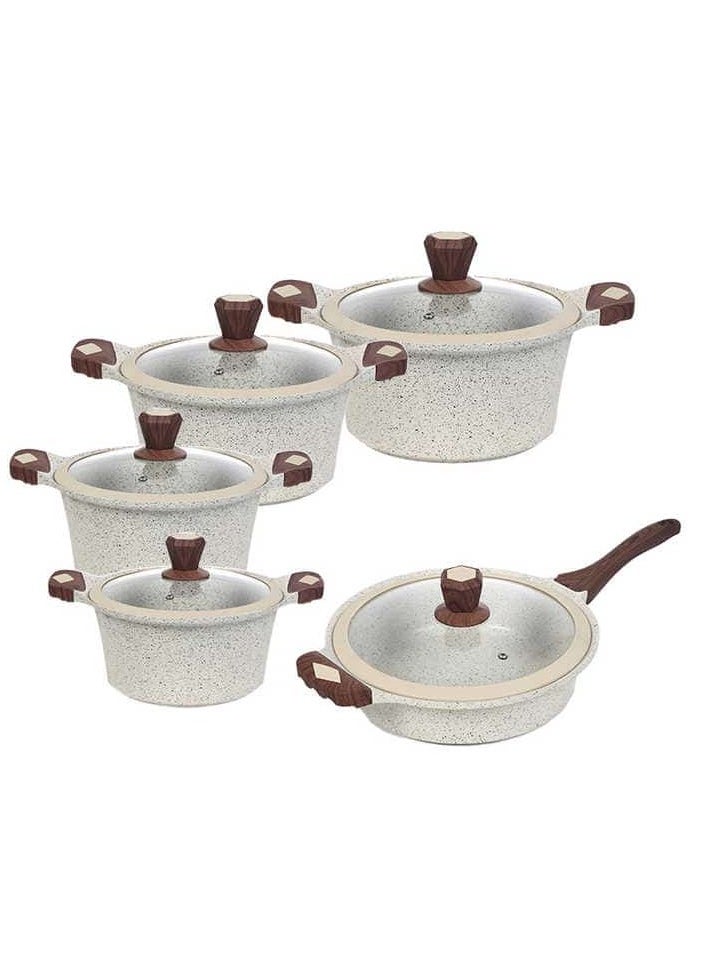 Kala 10 Pcs Cookware Set