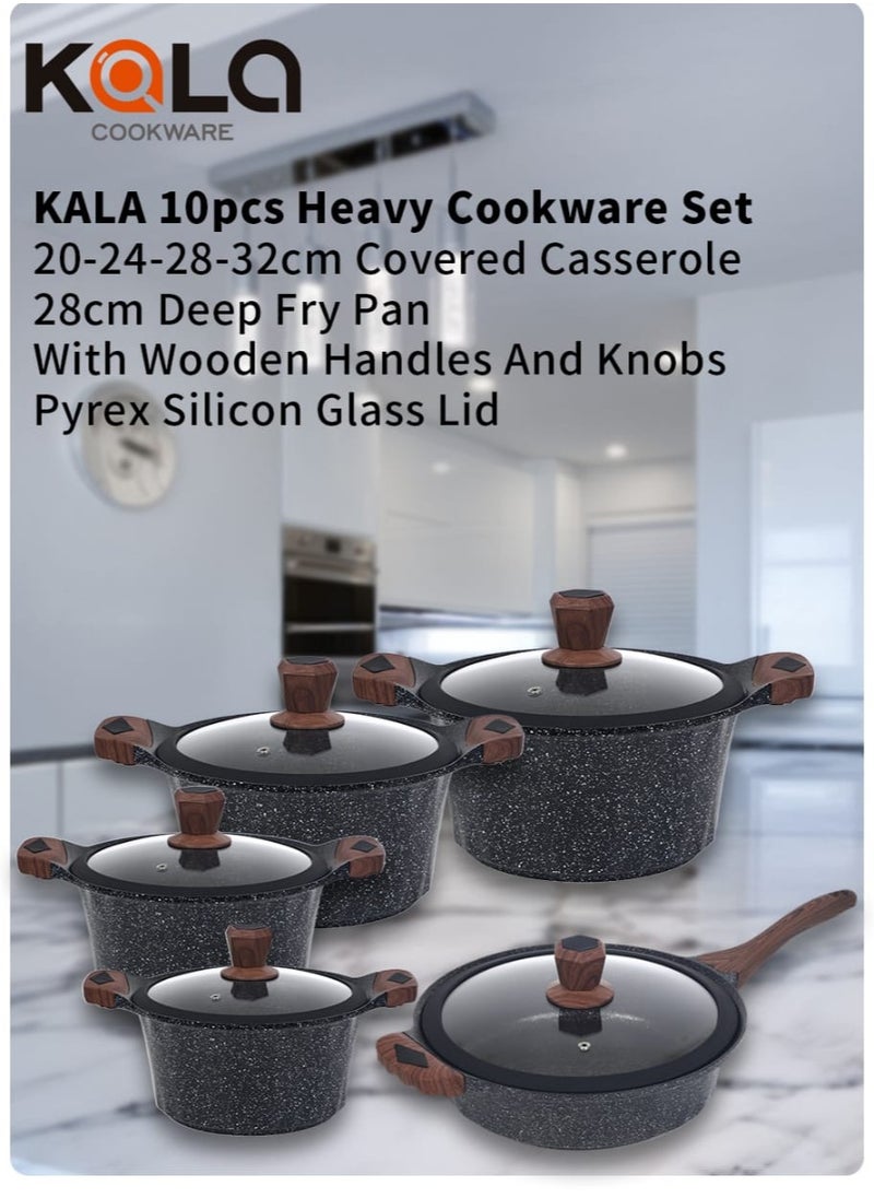 Kala 10 Pcs Cookware Set