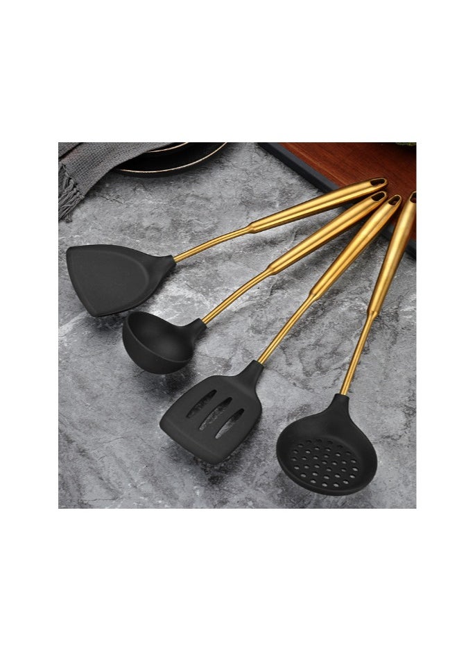 New Stainless Steel Spatula Four Piece Set