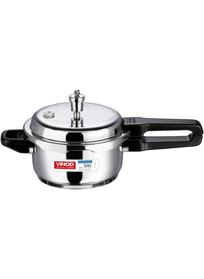 18/8 Stainless Steel Pressure Cooker Outer Lid 3 Litre