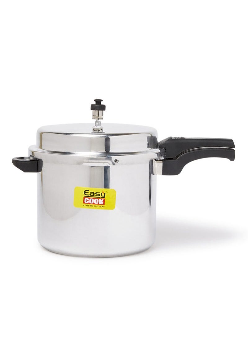 5 Liter Triply Stainless Steel Pressure Cooker with Outer Lid | Gas & Induction Compatible Bottom | 18/10 Stainless Steel