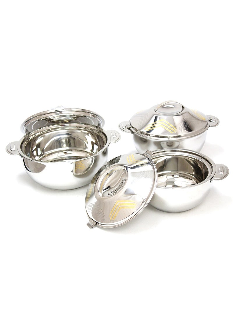 Sofi Stainless Steel Premium 3pc Hotpot Set 2.5L,3.5L,5.0L