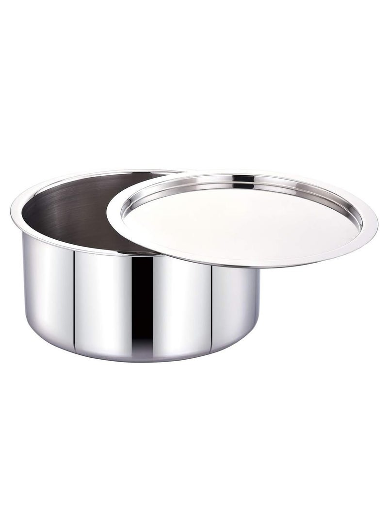 Stainless Steel Tope Set with Lid Stainless Steel Pot Cookware Tope Set 28cm - 7000ml